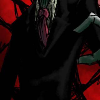 Slenderman iPhone wallpaper