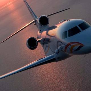 Private jet iPhone wallpaper