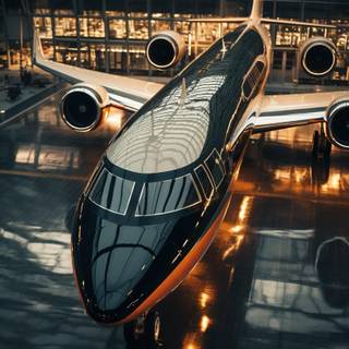 Private jet iPhone wallpaper