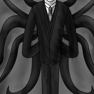 Slenderman iPhone wallpaper