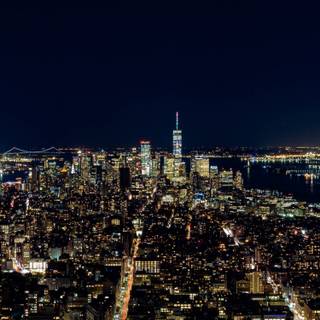 iPhone city night wallpaper