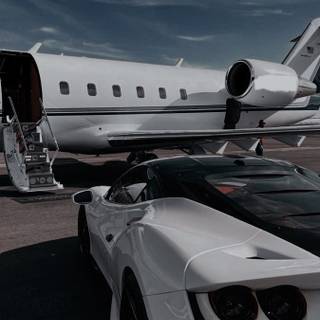 Private jet iPhone wallpaper