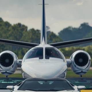 Private jet iPhone wallpaper
