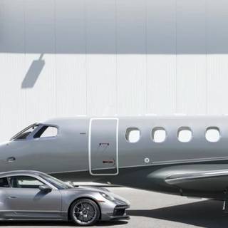 Private jet iPhone wallpaper
