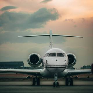 Private jet iPhone wallpaper