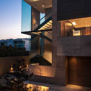 Modern house iPhone wallpaper