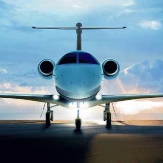 Private jet iPhone wallpaper