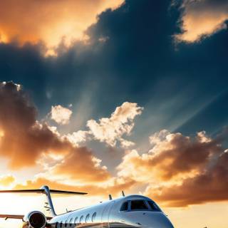 Private jet iPhone wallpaper