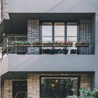 Modern house iPhone wallpaper