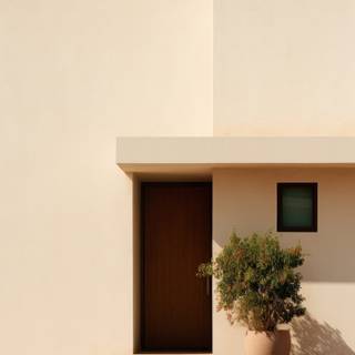 Modern house iPhone wallpaper