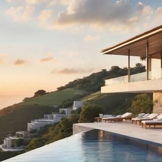 Modern house iPhone wallpaper