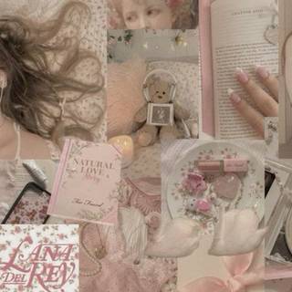 Coquette pink wallpaper