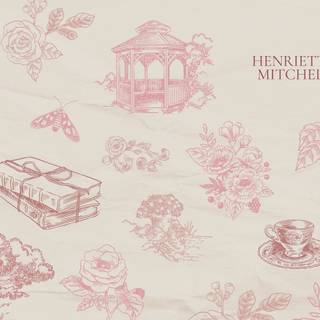 Pink computer coquette wallpaper