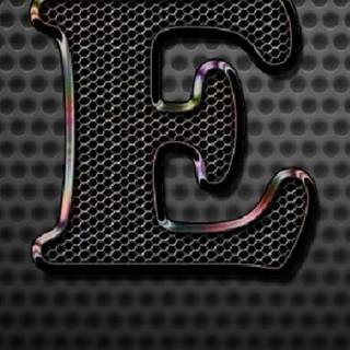 Black letter E wallpaper