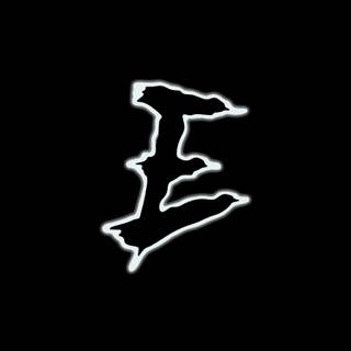 Black letter E wallpaper