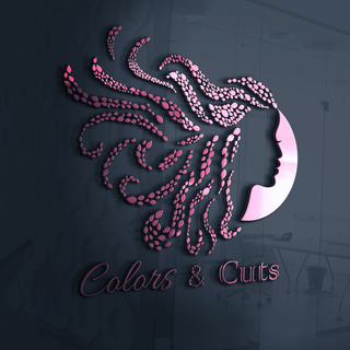 Beauty parlor logo wallpaper