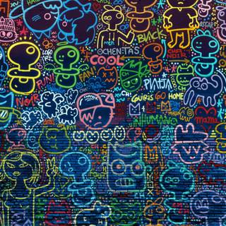 Desktop cute doodle wallpaper