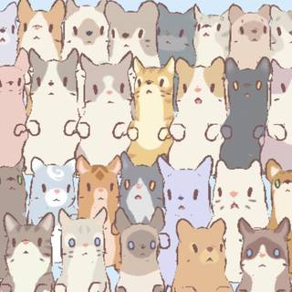 Desktop cute doodle wallpaper