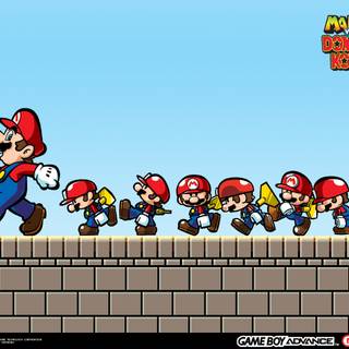 Mario vs. Donkey Kong wallpaper