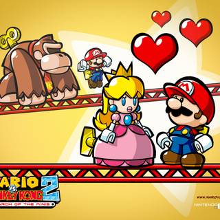 Mario vs. Donkey Kong wallpaper