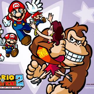 Mario vs. Donkey Kong wallpaper
