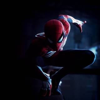 Dark Spider-Man 4k phone wallpaper