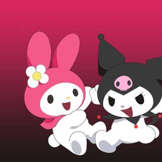 Desktop Kuromi wallpaper