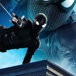 Dark Spider-Man 4k phone wallpaper