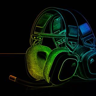 RGB gaming desktop wallpaper