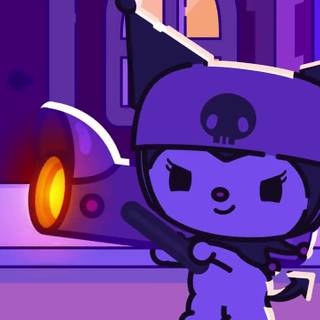 Desktop Kuromi wallpaper