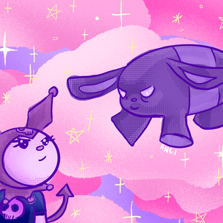 Desktop Kuromi wallpaper