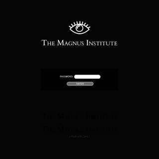 The Magnus Archives desktop wallpaper