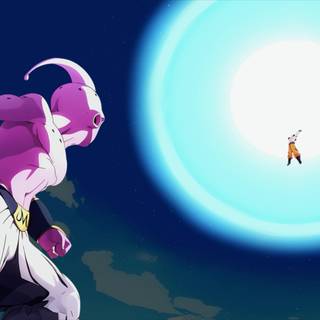 Kid Buu computer wallpaper