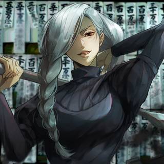 Mei Mei JJK desktop wallpaper