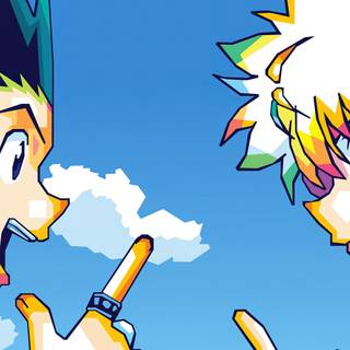 HxH anime 4k wallpaper