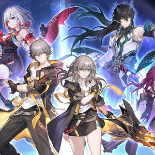 Anime Full HD PS5 wallpaper