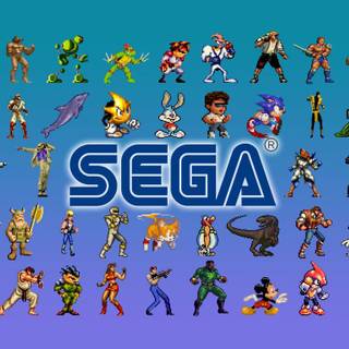 Sega Genesis characters wallpaper
