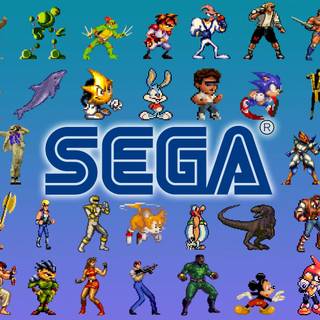 Sega Genesis characters wallpaper