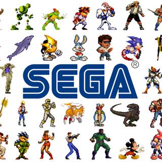 Sega Genesis characters wallpaper
