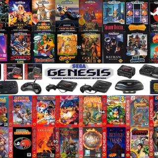 Sega Genesis characters wallpaper