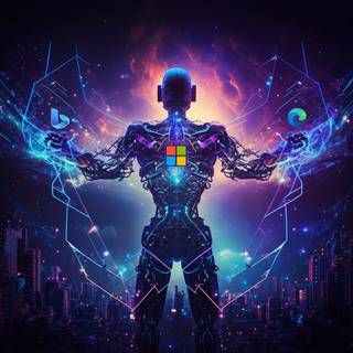 Microsoft AI wallpaper