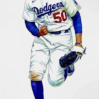 Drippy baseball wallpaper