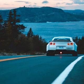 Ultrawide car wallpaper