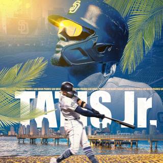 Drippy baseball wallpaper