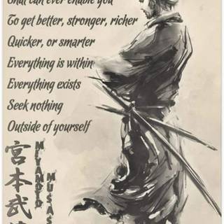 Samurai quotes wallpaper