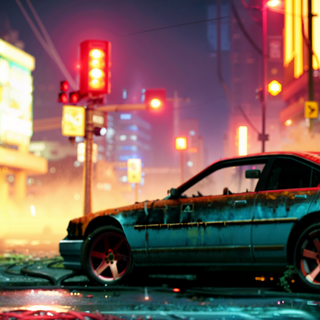 Ultrawide car wallpaper