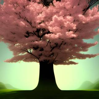 Tree shadow wallpaper