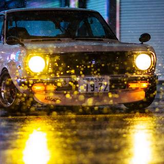 Ultrawide car wallpaper