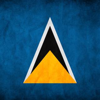 St Lucia flag wallpaper