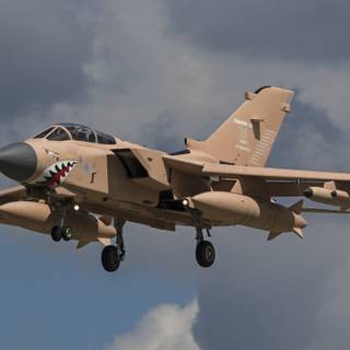 Tornado jet wallpaper